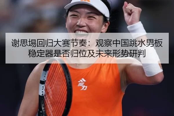 谢思埸回归大赛节奏：观察中国跳水男板稳定器是否归位及未来形势研判